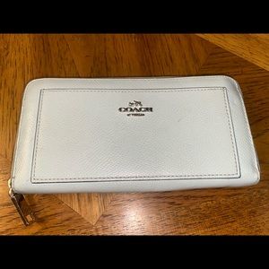 Mint Green Coach Wallet
